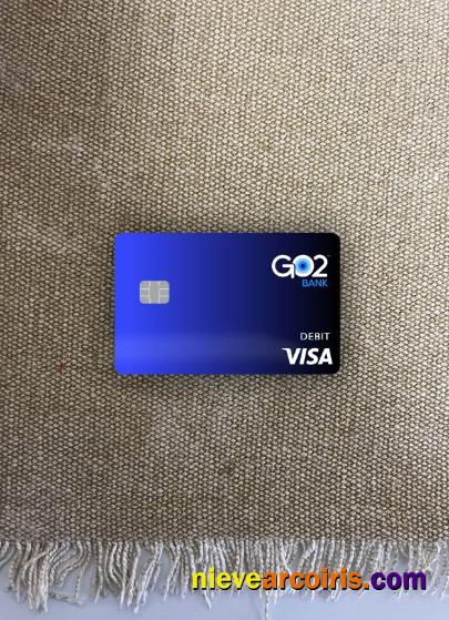 GO2 bank visa debit card photolook